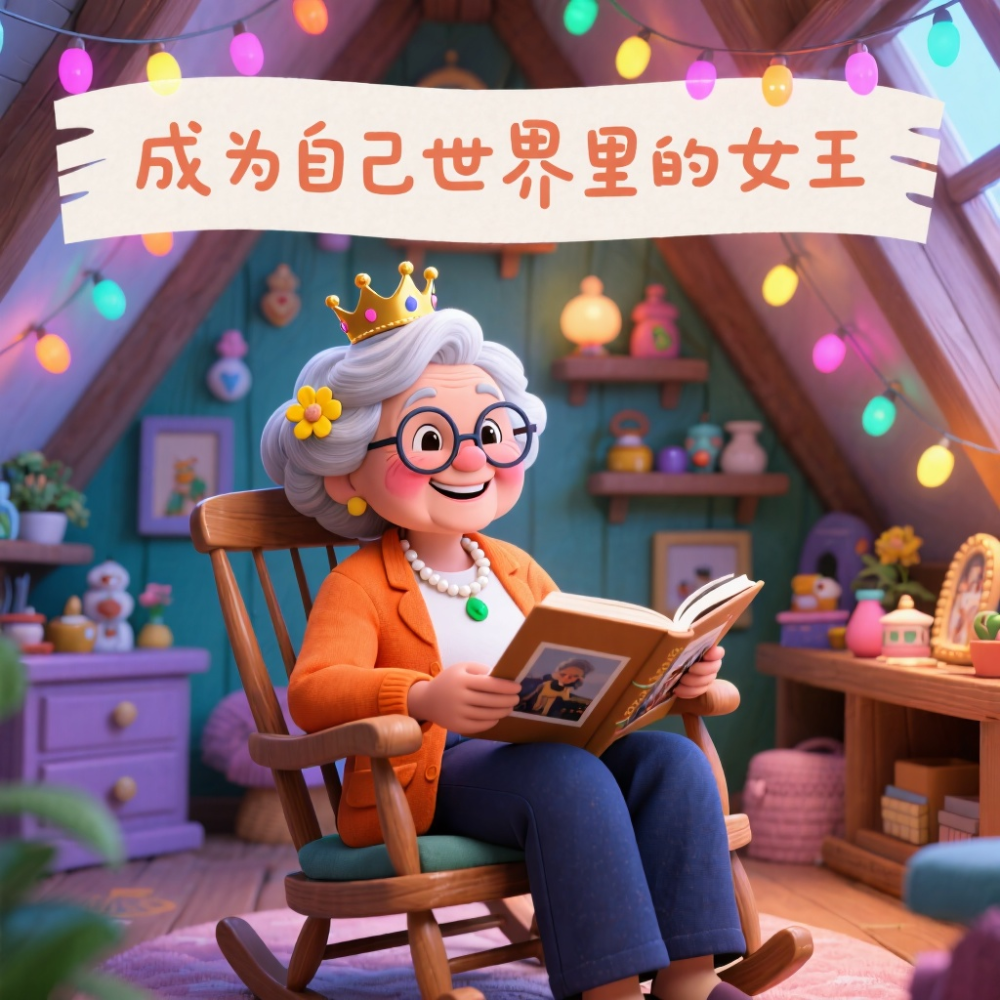 治愈老奶奶系列（演示案例）一键成片-治愈奶奶系列论坛-治愈系-爱微网
